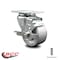 Service Caster 3 Inch Semi Steel Wheel Swivel Top Plate Caster with Brake SCC-20S314-SSS-TLB - alternate 4